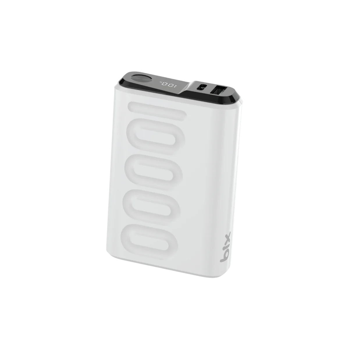 BİX TPB15 10000mAh USB-C - USB-A QC 3.0 Süper Hızlı Şarj Destekli - Dijital Göstergeli Powerbank