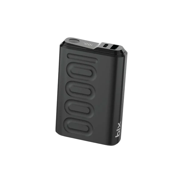 BİX TPB15 10000mAh USB-C - USB-A QC 3.0 Süper Hızlı Şarj Destekli - Dijital Göstergeli Powerbank