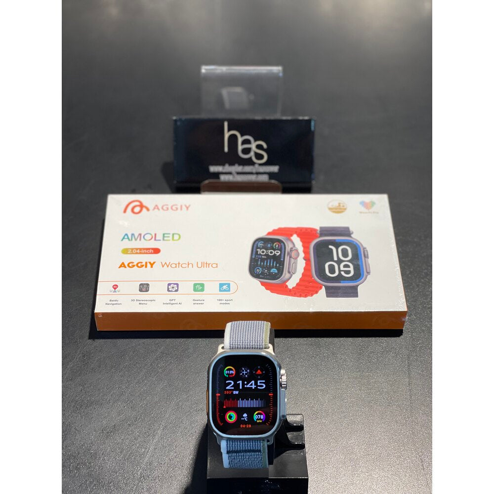 Aggiy Watch Ultra Su Geçirmez Akıllı Saat